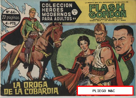 Flash Gordon. Serie B. nº 44. Dolar