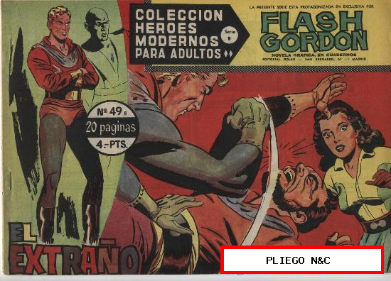 Flash Gordon. Serie B. nº 49. Dolar