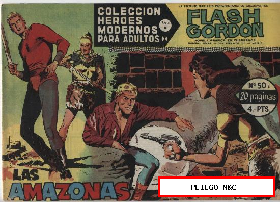 Flash Gordon. Serie B. nº 50. Dolar