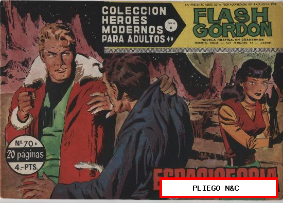 Flash Gordon. Serie B. nº 70. Dolar