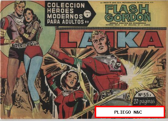 Flash Gordon. Serie B. nº 55. Dolar