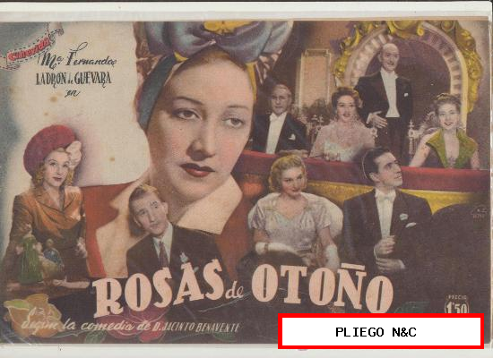 Cinevida. Rosas de Otoño. Editorial Hispano Americana