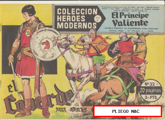 Héroes Modernos Serie C nº 32. El Príncipe Valiente