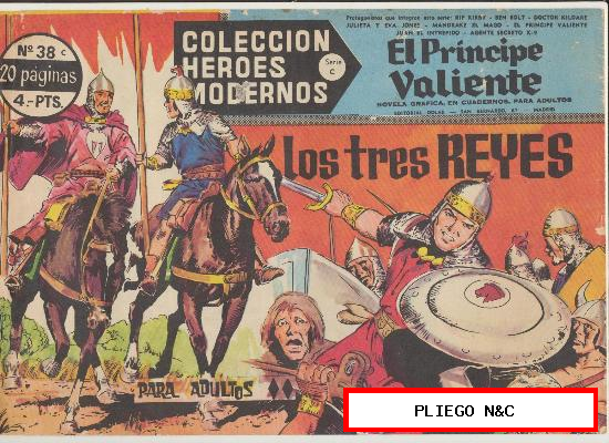Héroes Modernos Serie C nº 38. El Príncipe Valiente