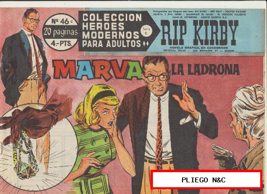 Héroes Modernos Serie C nº 46. Rip Kirby