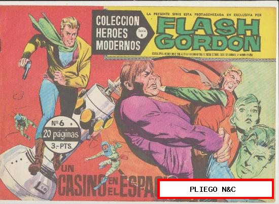 Flash Gordon Serie B nº 6. Dolar