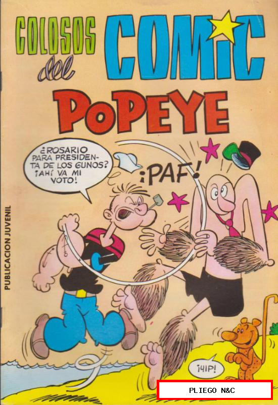 Popeye nº 15. Colosos del Comic