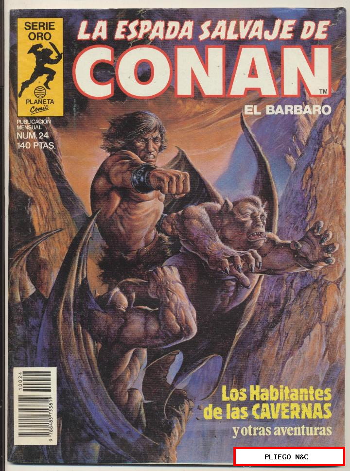 La Espada Salvaje de Conan. Forum 1982. Nº 24