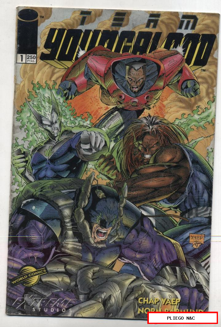 Team Youngblood. World Comics 1995. Nº 1