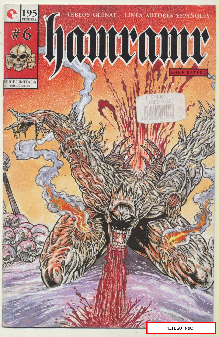 Hamramr. Glénat 1995. Nº 6