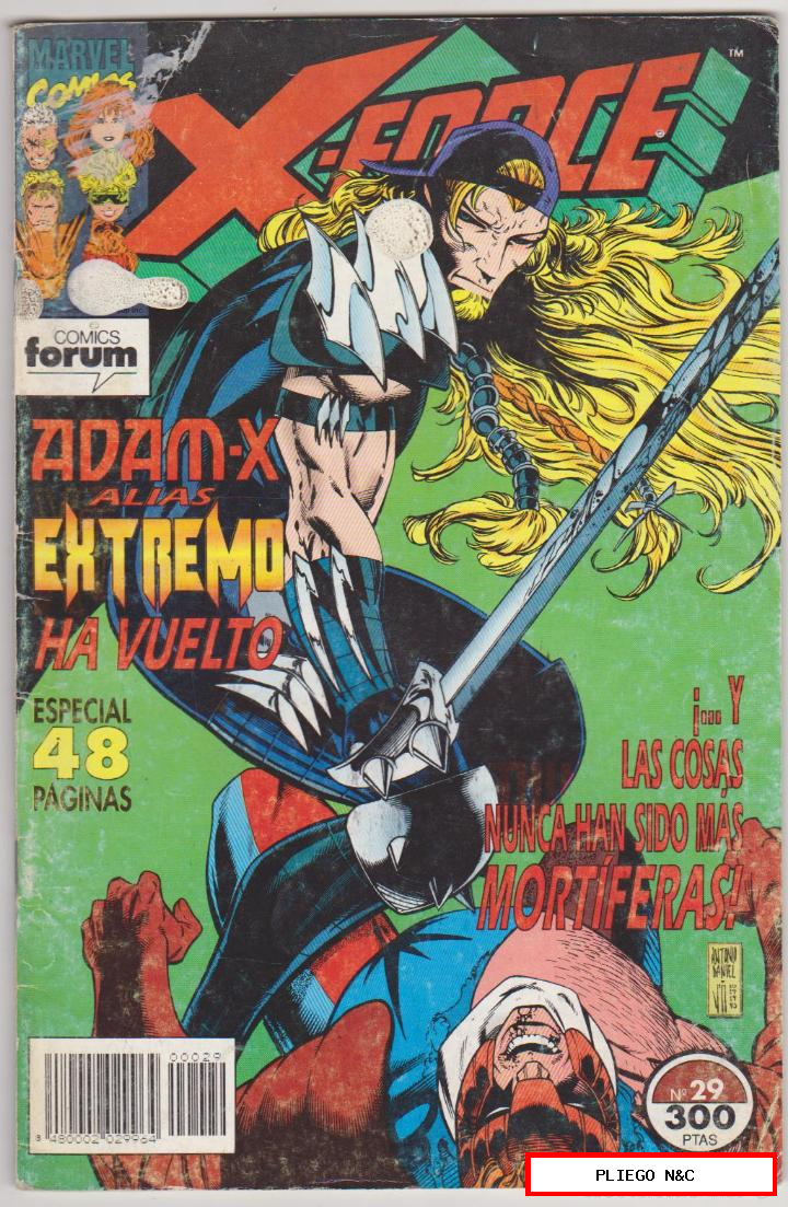 X-Force. Forum 1992. Nº 29