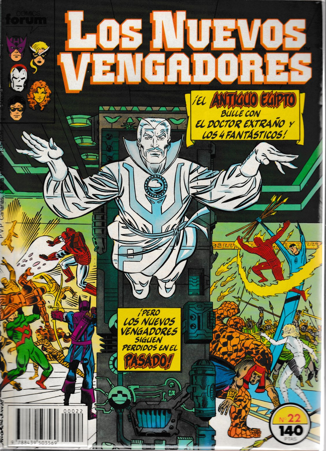 Los Nuevos Vengadores. Forum 1987. Nº 22
