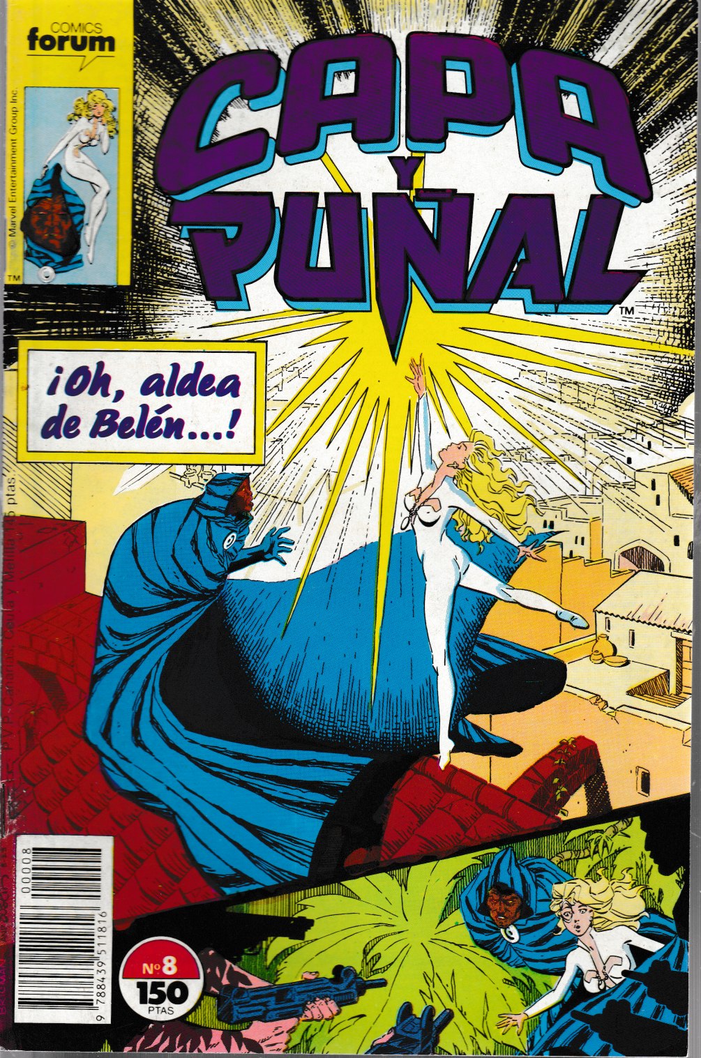 Capa y Puñal. Forum 1989. Nº 8