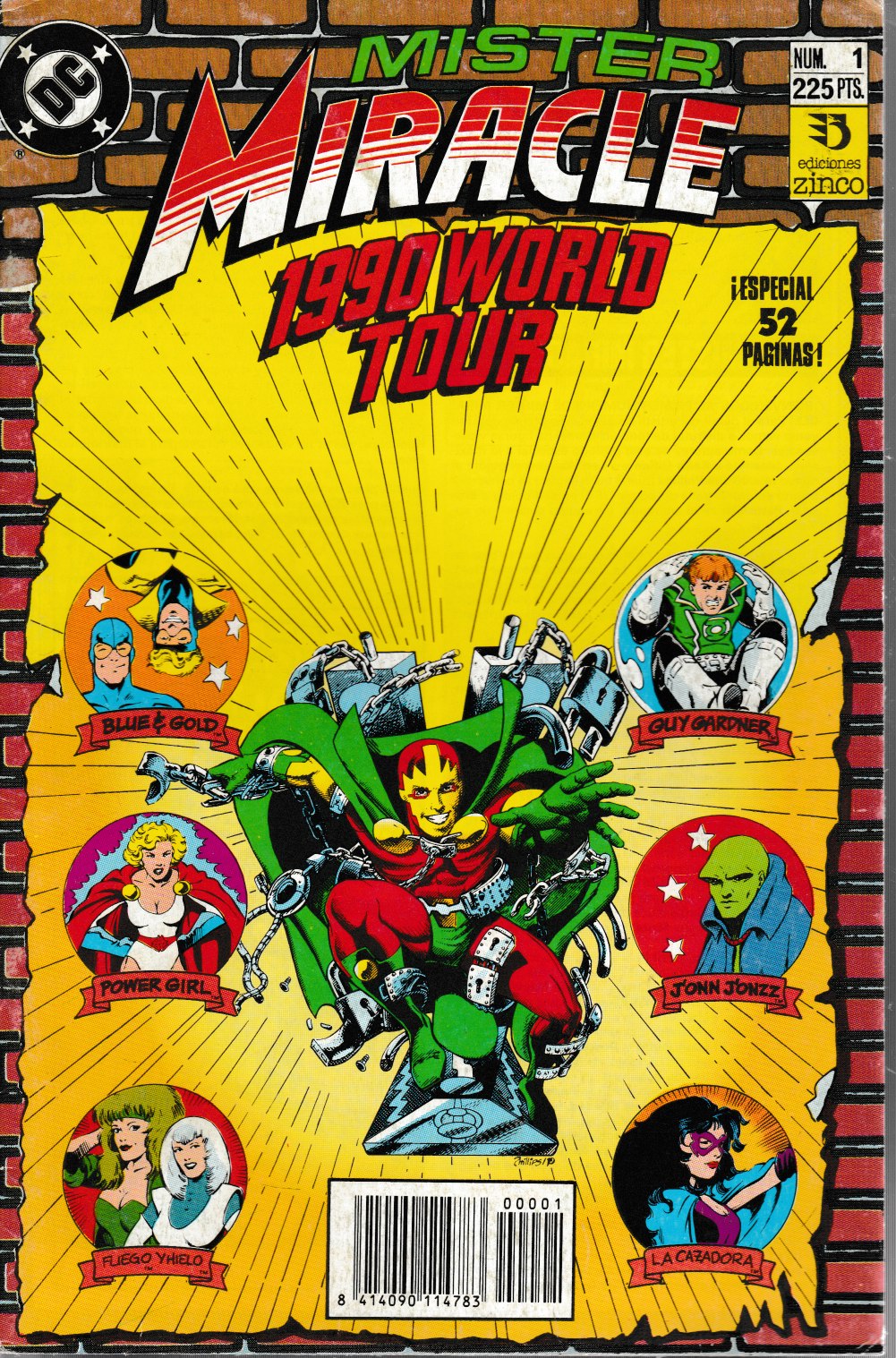 Mister Miracle. Zinco 1990. Nº 1