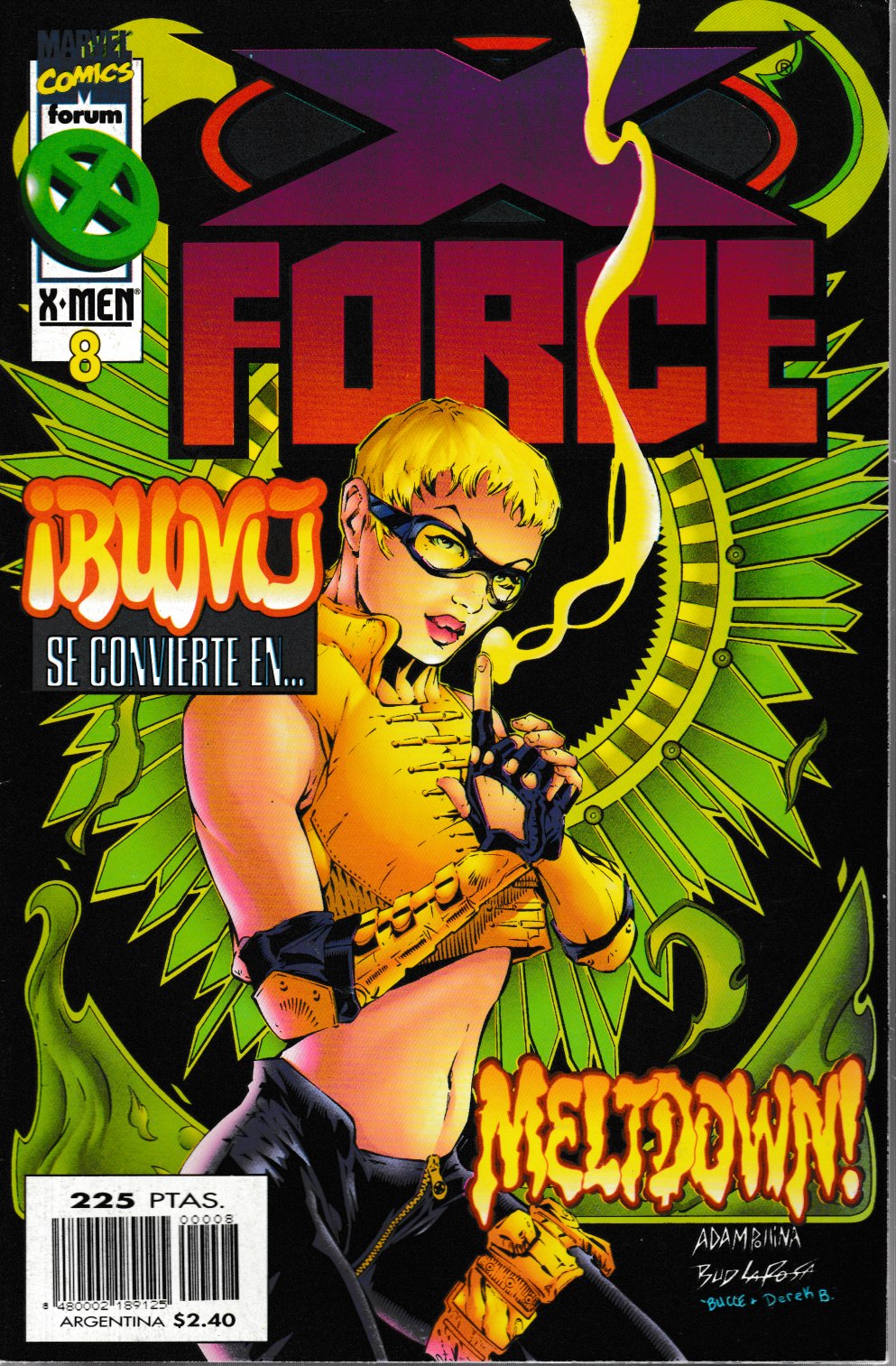 X-Force v2. Forum 1996. Nº 8