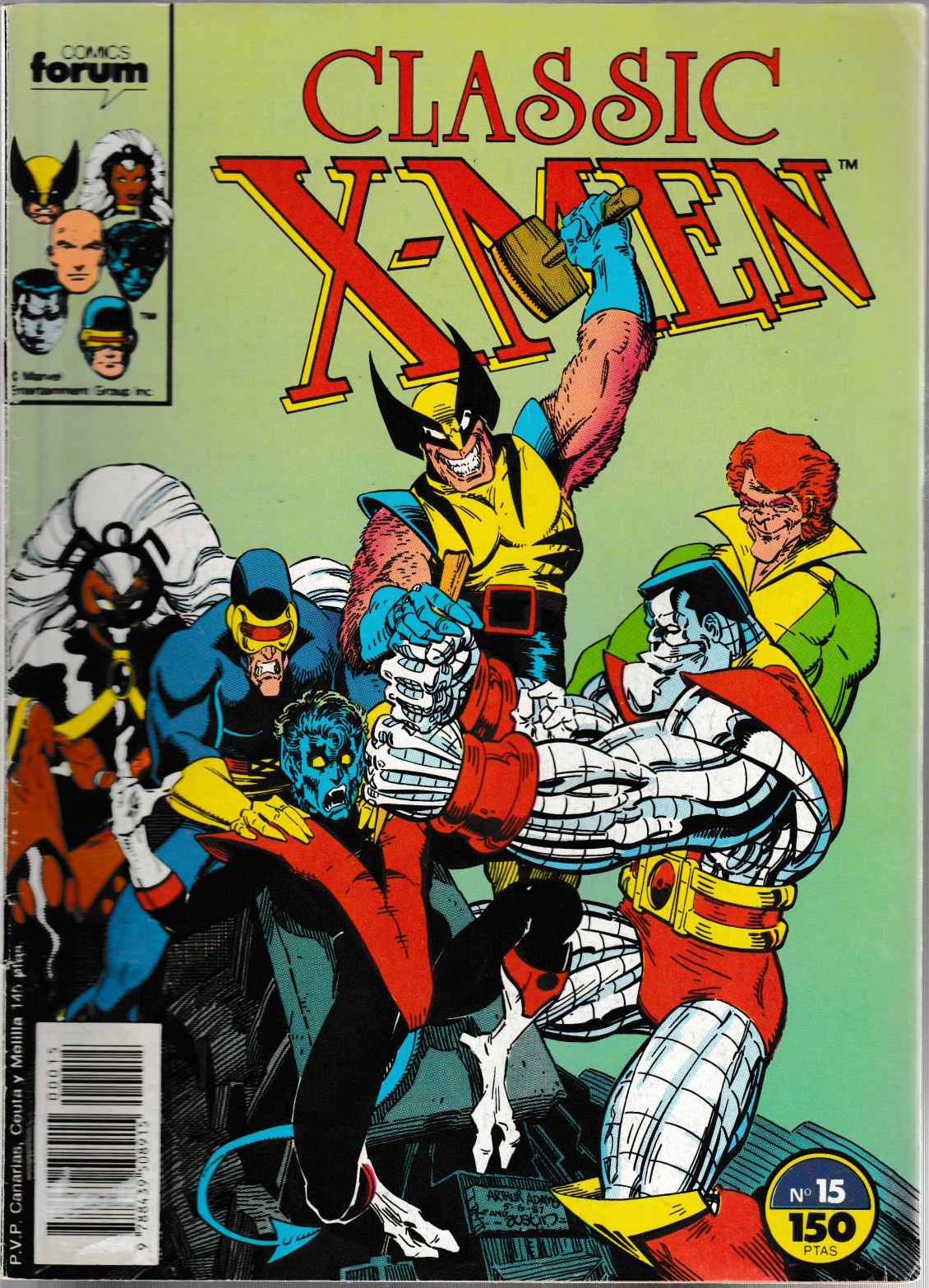 Classic X-Men. Forum 1988. Nº 15