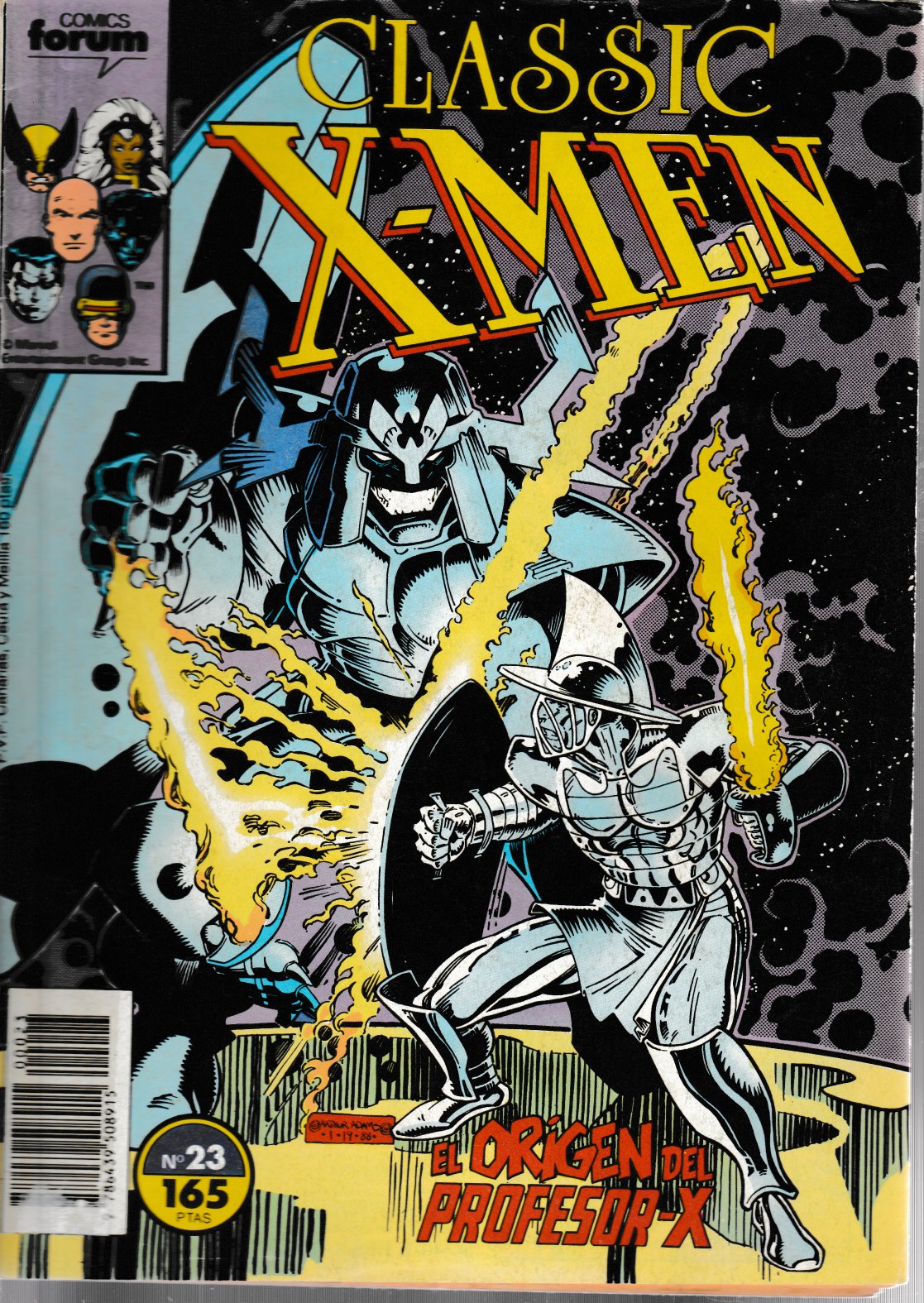 Classic X-Men. Forum 1988. Nº 23