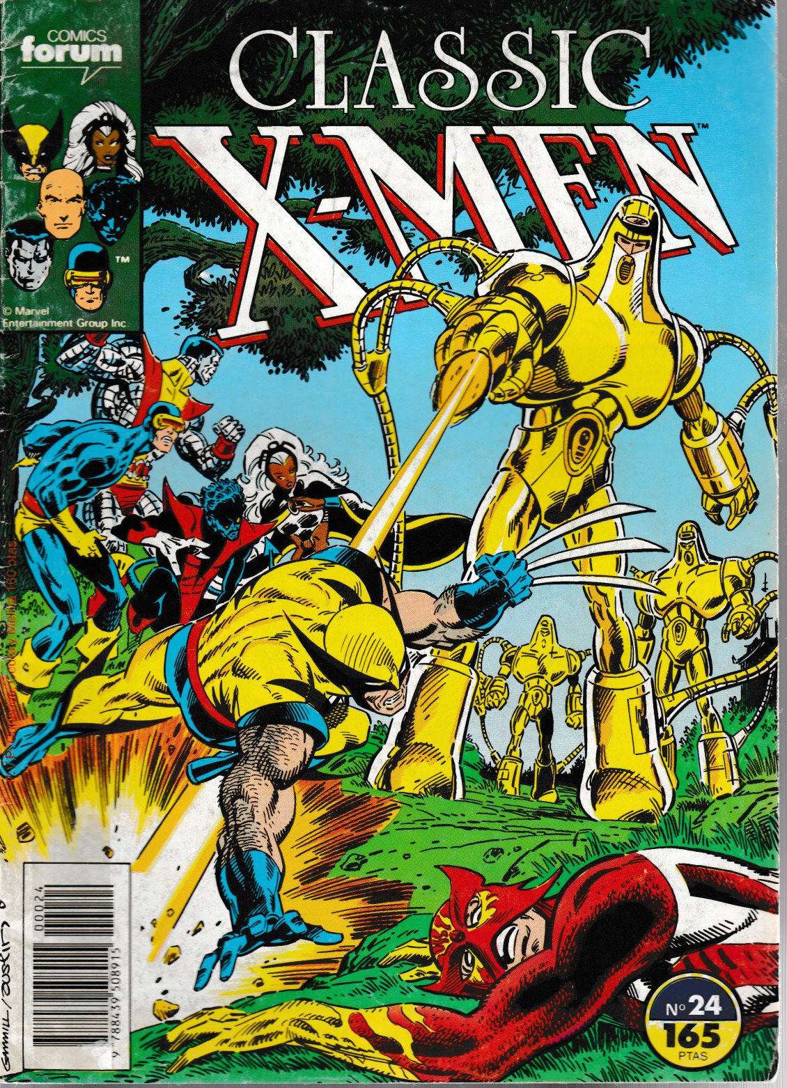 Classic X-Men. Forum 1988. Nº 24