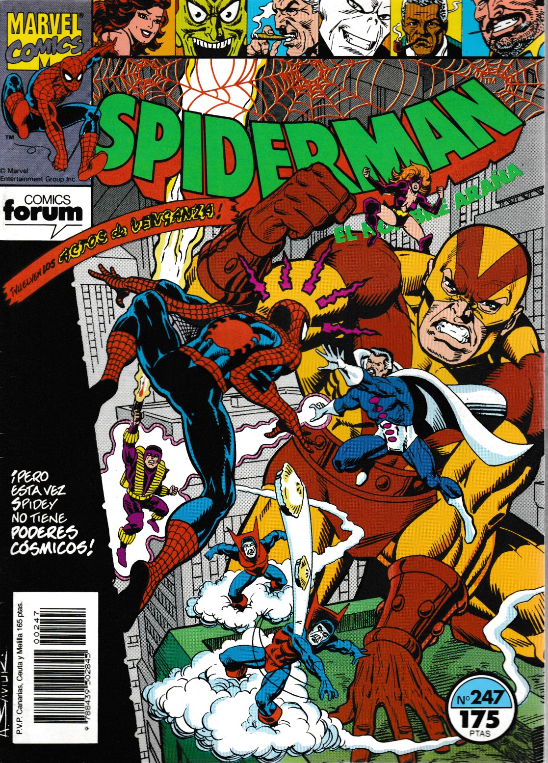 Spiderman. Forum 1983. Nº 247