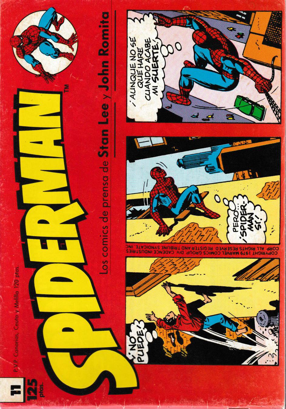 Spiderman (Las tiras de prensa). Planeta DeAgostini 1989. Nº 11