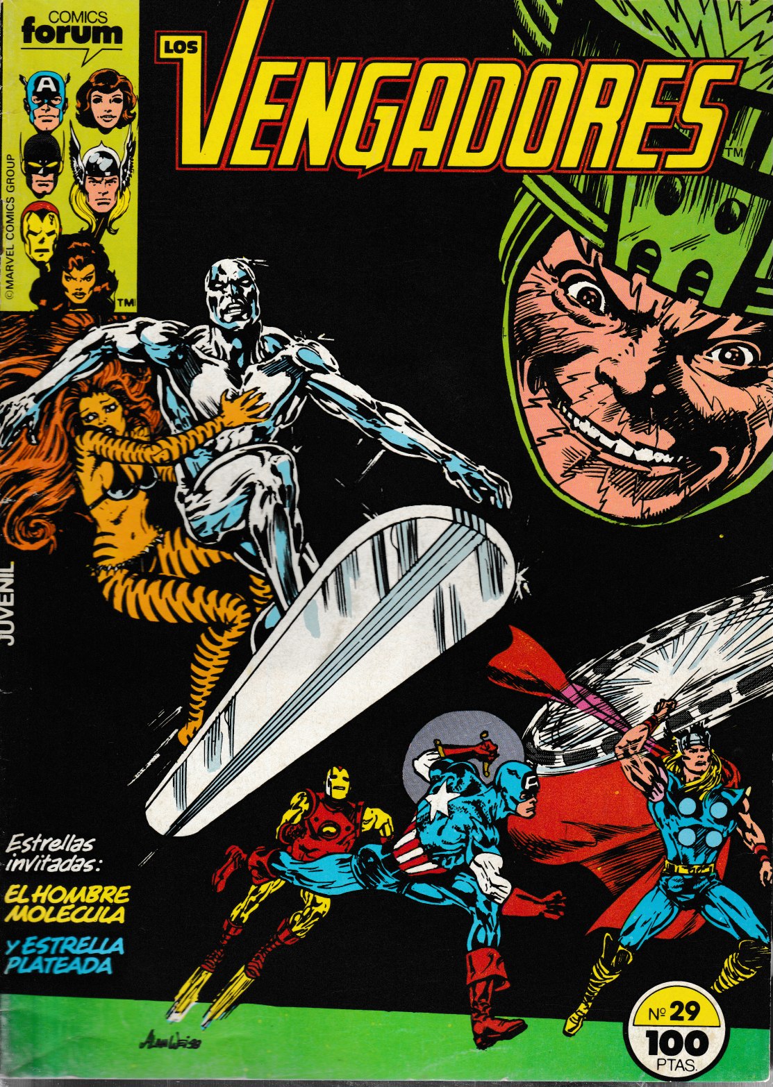 Los Vengadores. Forum 1983. Nº 29