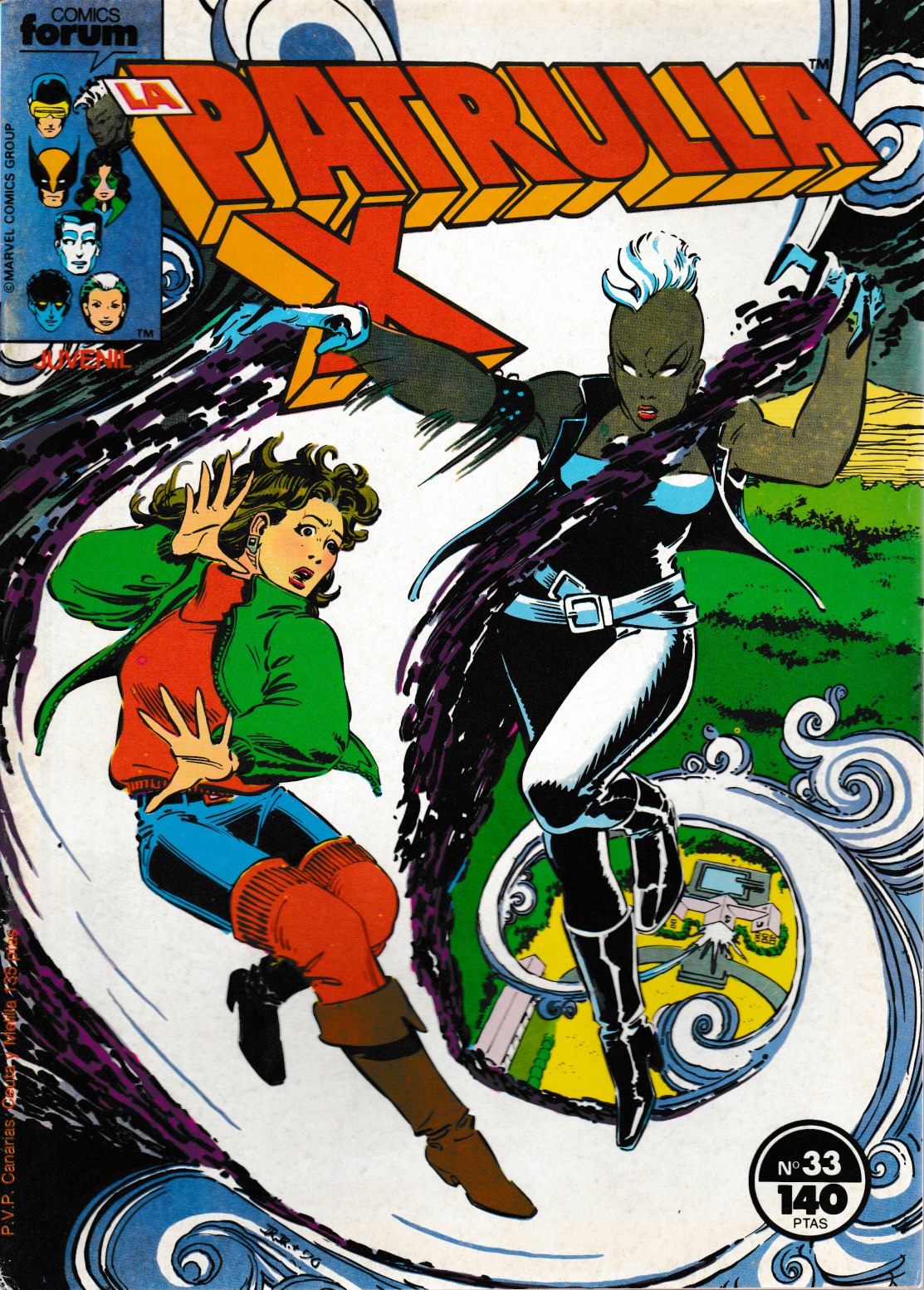 La Patrulla-X. Forum 1985. Nº 33