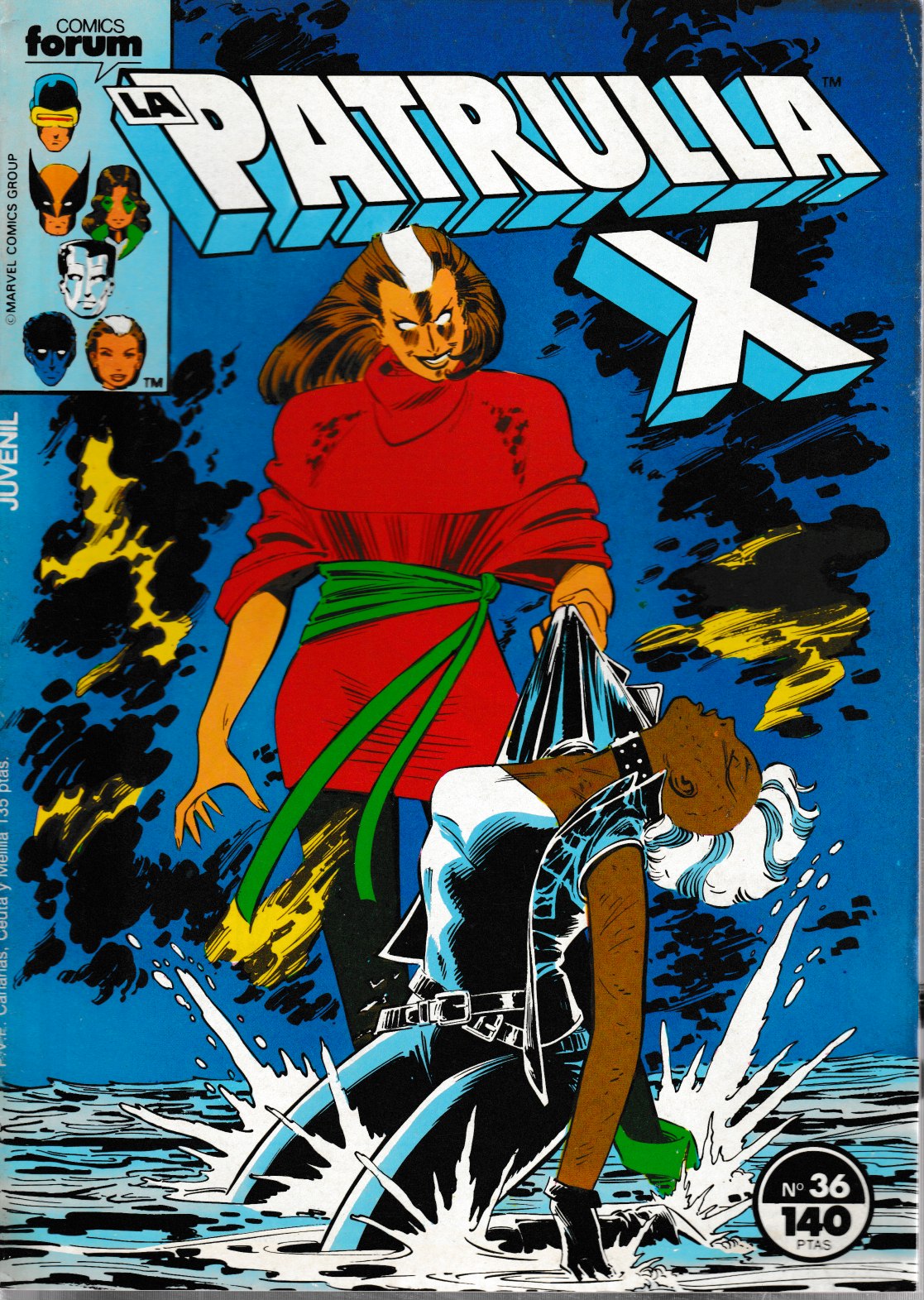 La Patrulla-X. Forum 1985. Nº 36