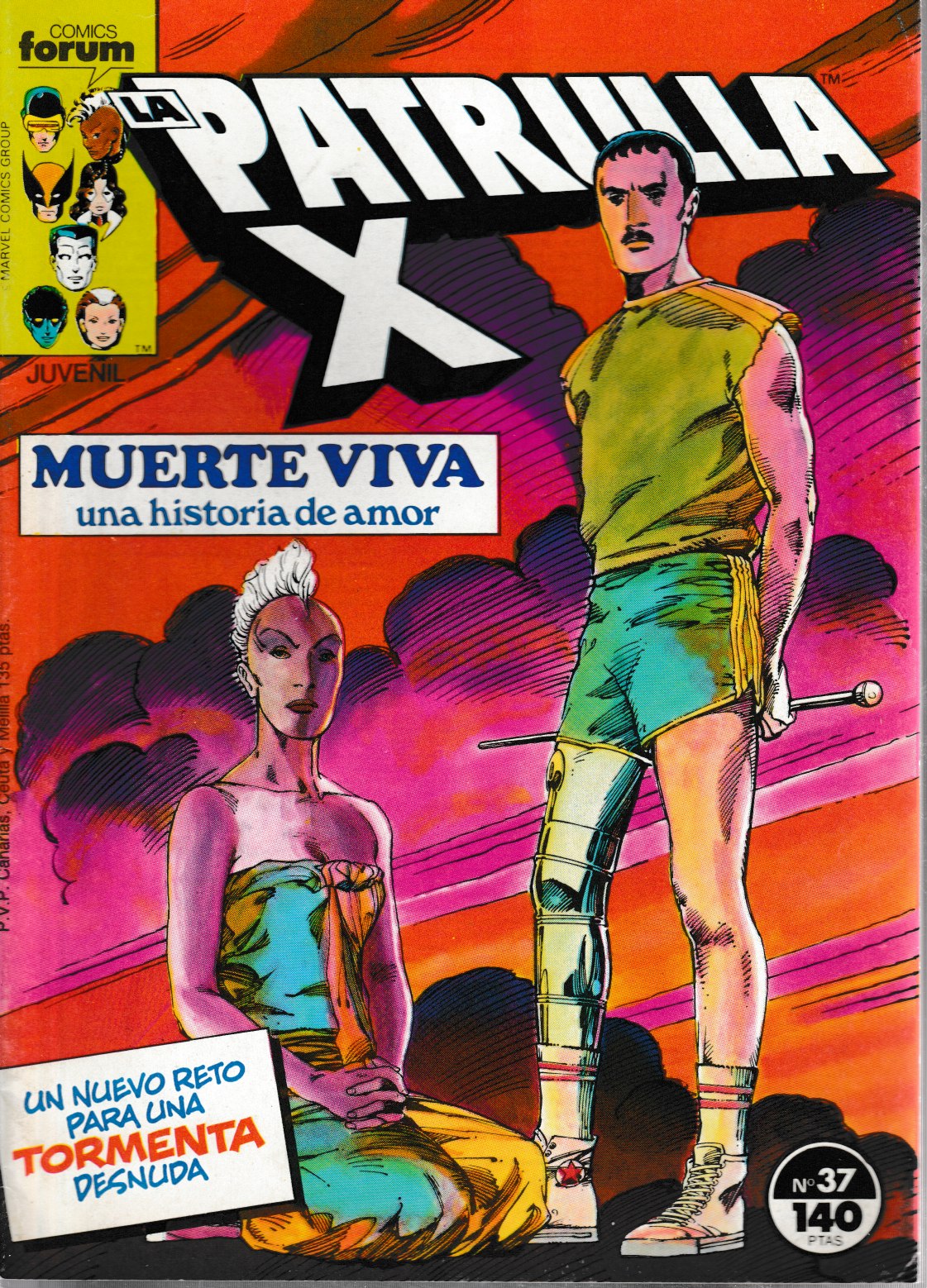 La Patrulla-X. Forum 1985. Nº 37