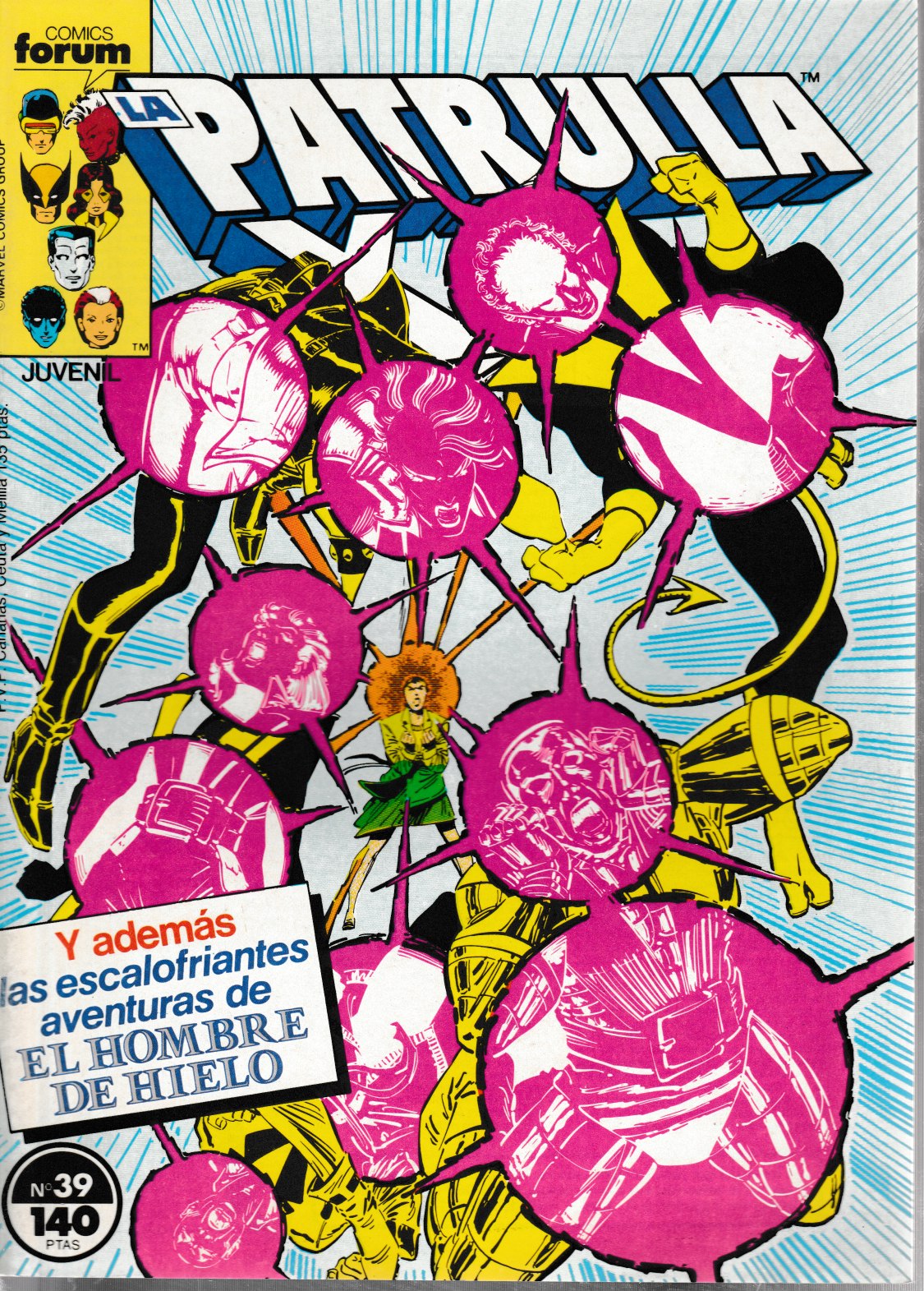 La Patrulla-X. Forum 1985. Nº 39