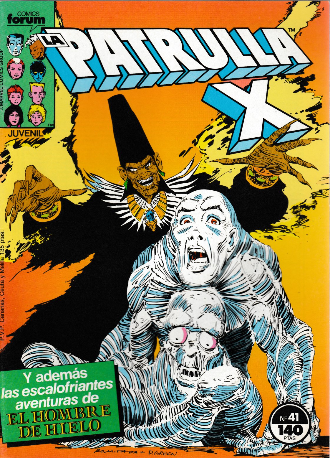 La Patrulla-X. Forum 1985. Nº 41