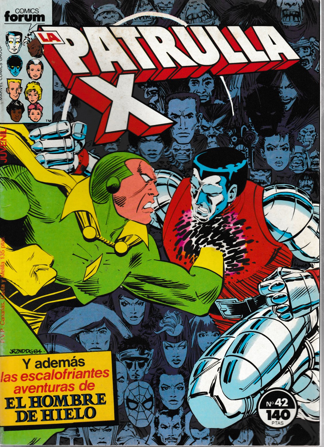 La Patrulla-X. Forum 1985. Nº 42
