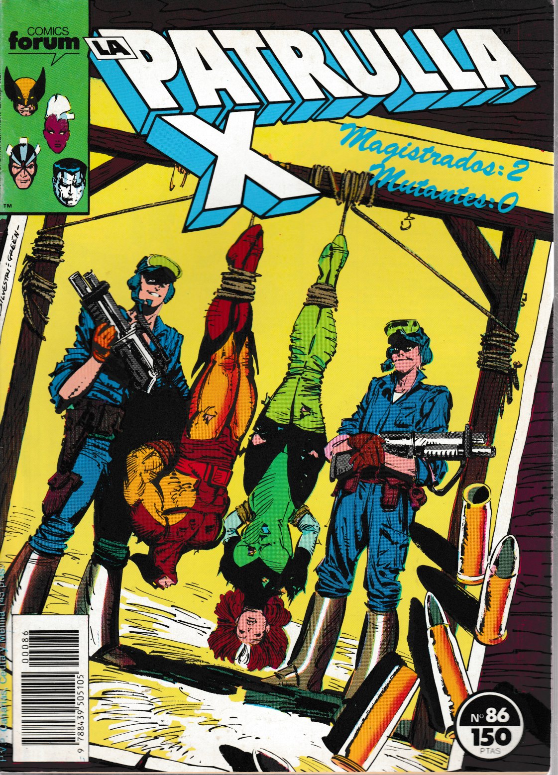 La Patrulla-X. Forum 1985. Nº 86