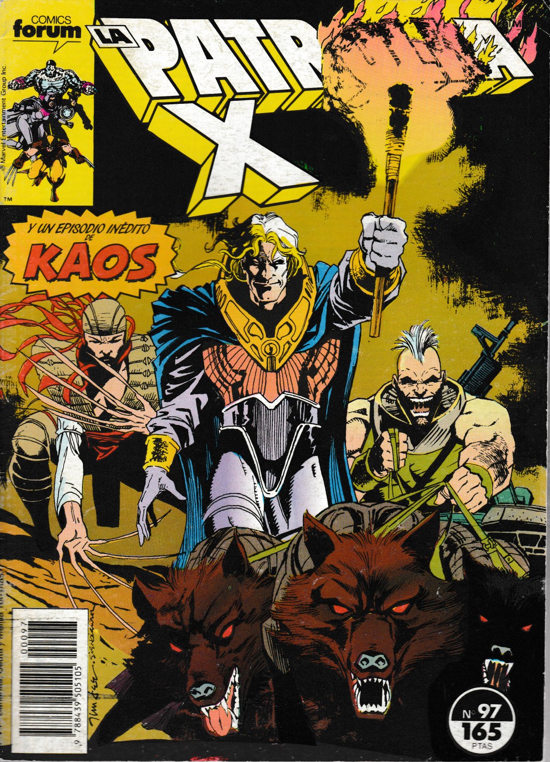 La Patrulla-X. Forum 1985. Nº 97