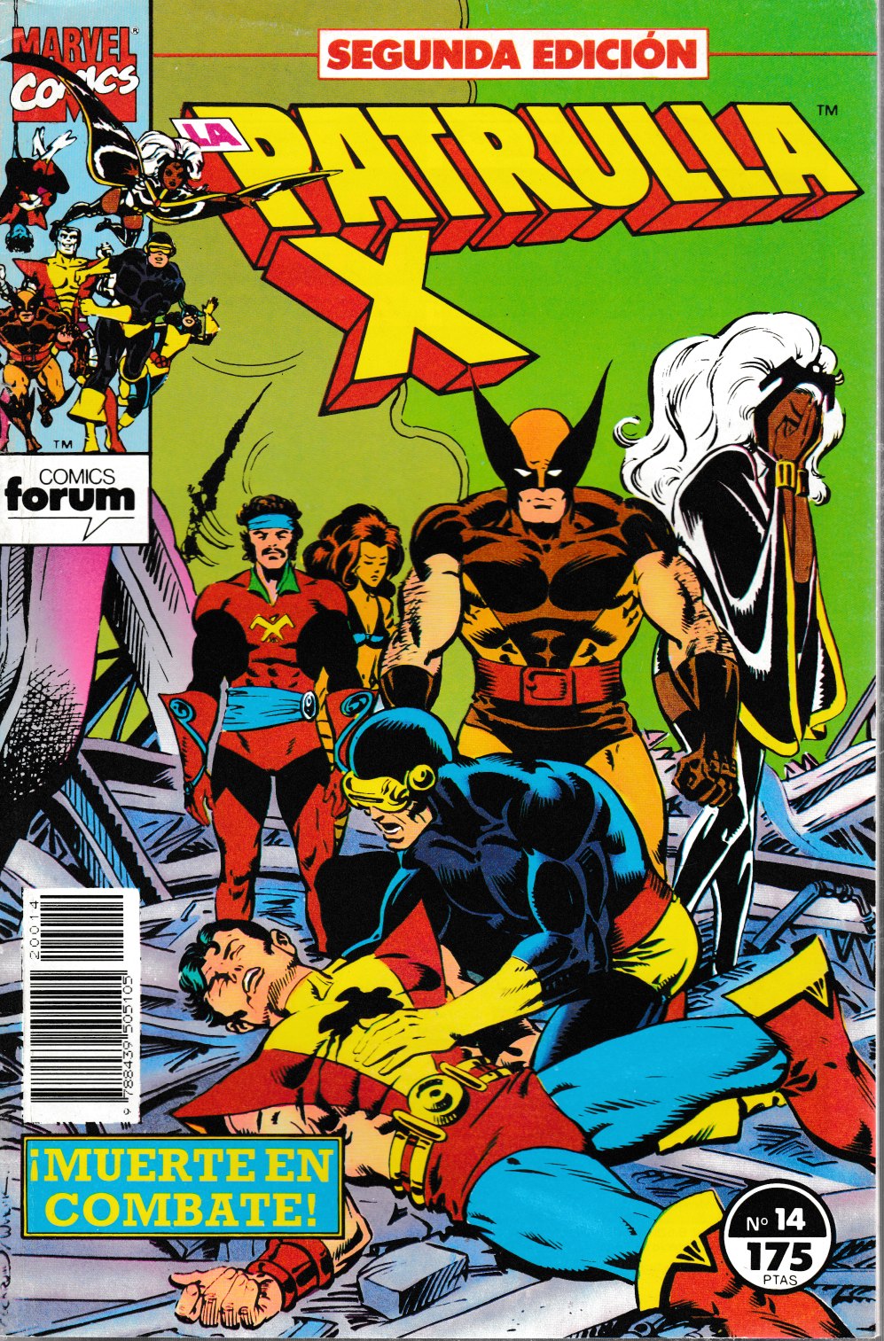 La Patrulla-X. Forum 1985 (2ª Edición). Nº 14