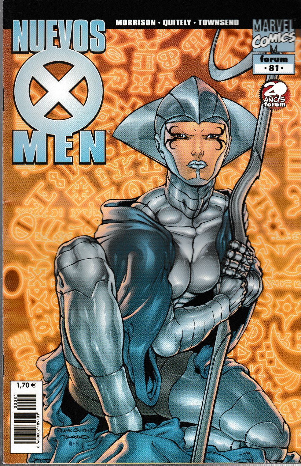Nuevos X-Men. Forum 1996. Nº 81