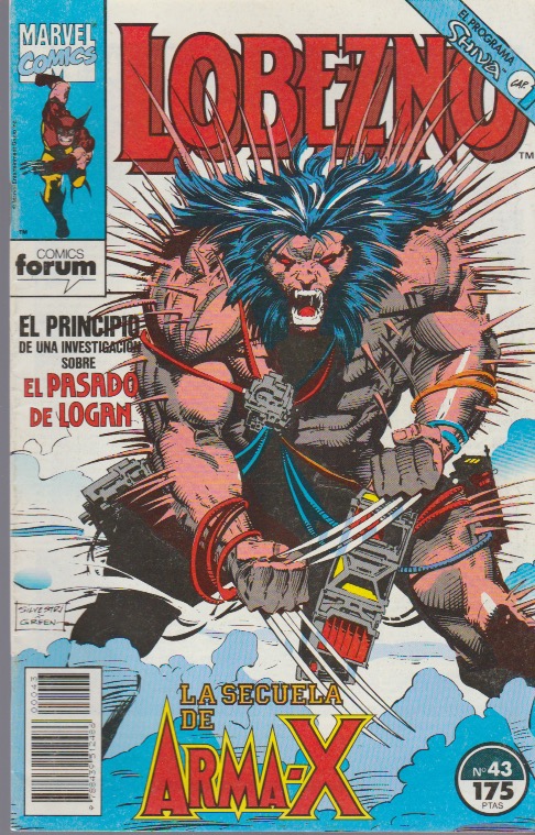 Lobezno. Forum 1989. Nº 43 La secuela de Arma-X