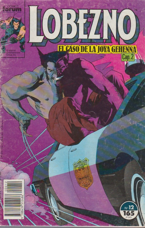 Lobezno. Forum 1989. Nº 12 El Caso de la Joya Gehenna Cap. 2