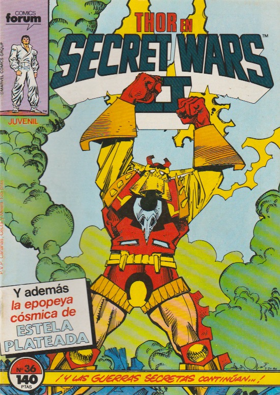 Secret Wars II. Forum 1985. Nº 36