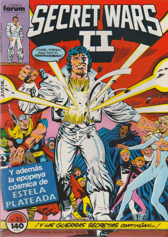 Secret Wars II. Forum 1985. Nº 33