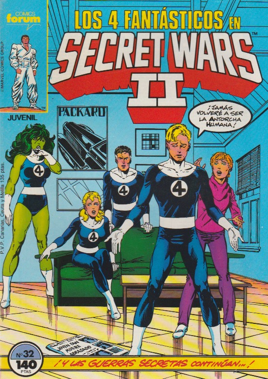 Secret Wars II. Forum 1985. Nº 32