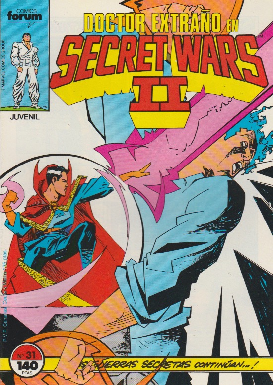 Secret Wars II. Forum 1985. Nº 31
