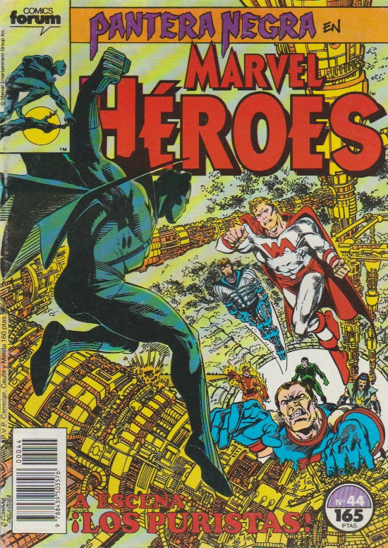 Marvel Heroes. Forum 1987. Nº 44 Pantera Negra