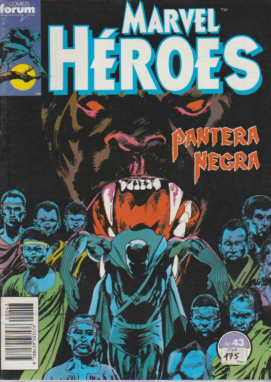 Marvel Heroes. Forum 1987. Nº 43 Pantera Negra