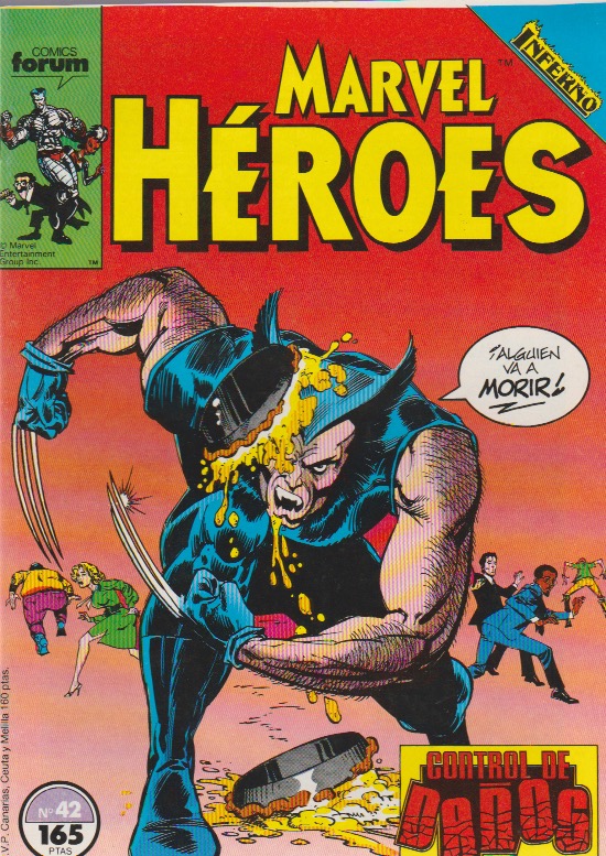 Marvel Heroes. Forum 1987. Nº 42