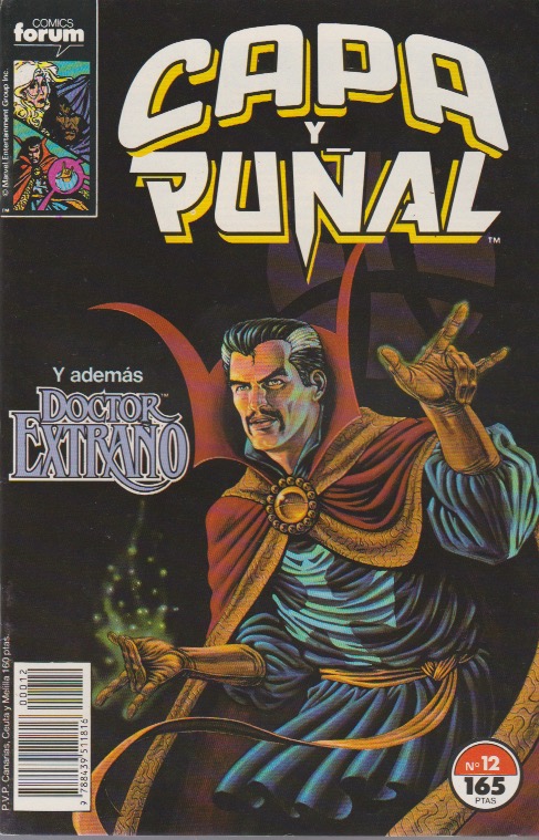 Capa y Puñal. Forum 1989. Nº 12