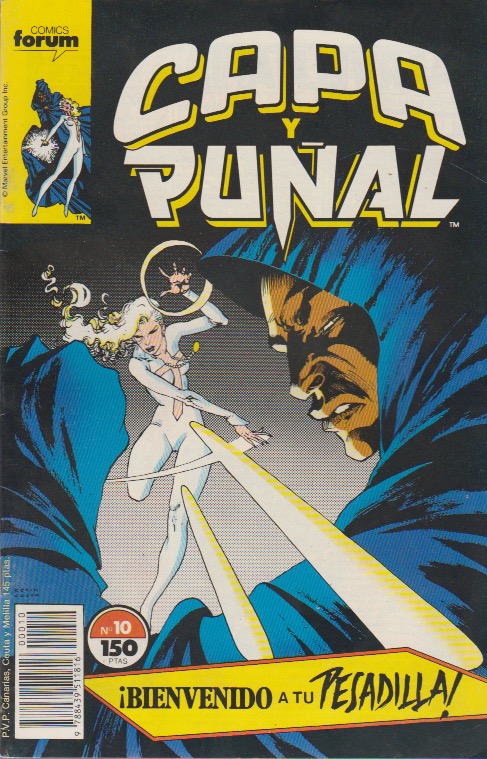 Capa y Puñal. Forum 1989. Nº 10