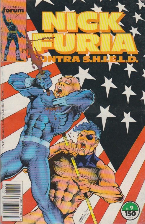 Nick Furia contra S.H.I.E.L.D. Forum 1989. Nº 9 (Último de la colección)