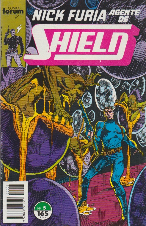 Nick Furia Agente de Shield. Forum 1990. Nº 5