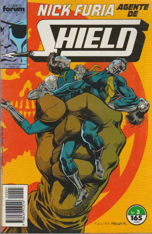 Nick Furia Agente de Shield. Forum 1990. Nº 3