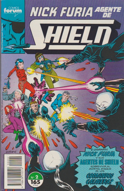 Nick Furia Agente de Shield. Forum 1990. Nº 2